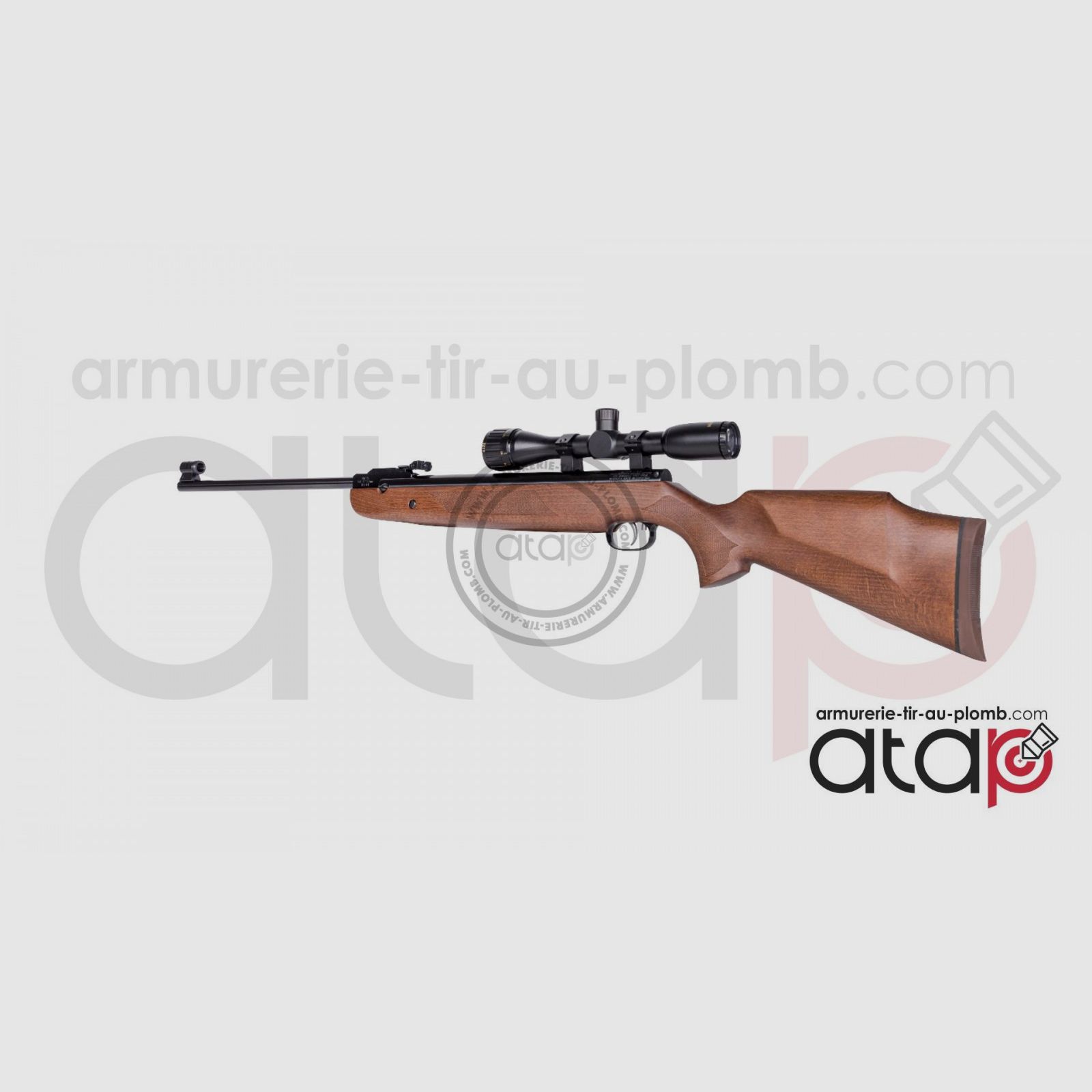 Pack carabina ad aria Weihrauch HW 95 Luxus con ottica Konus 3-12x40, immagine 3 di 6