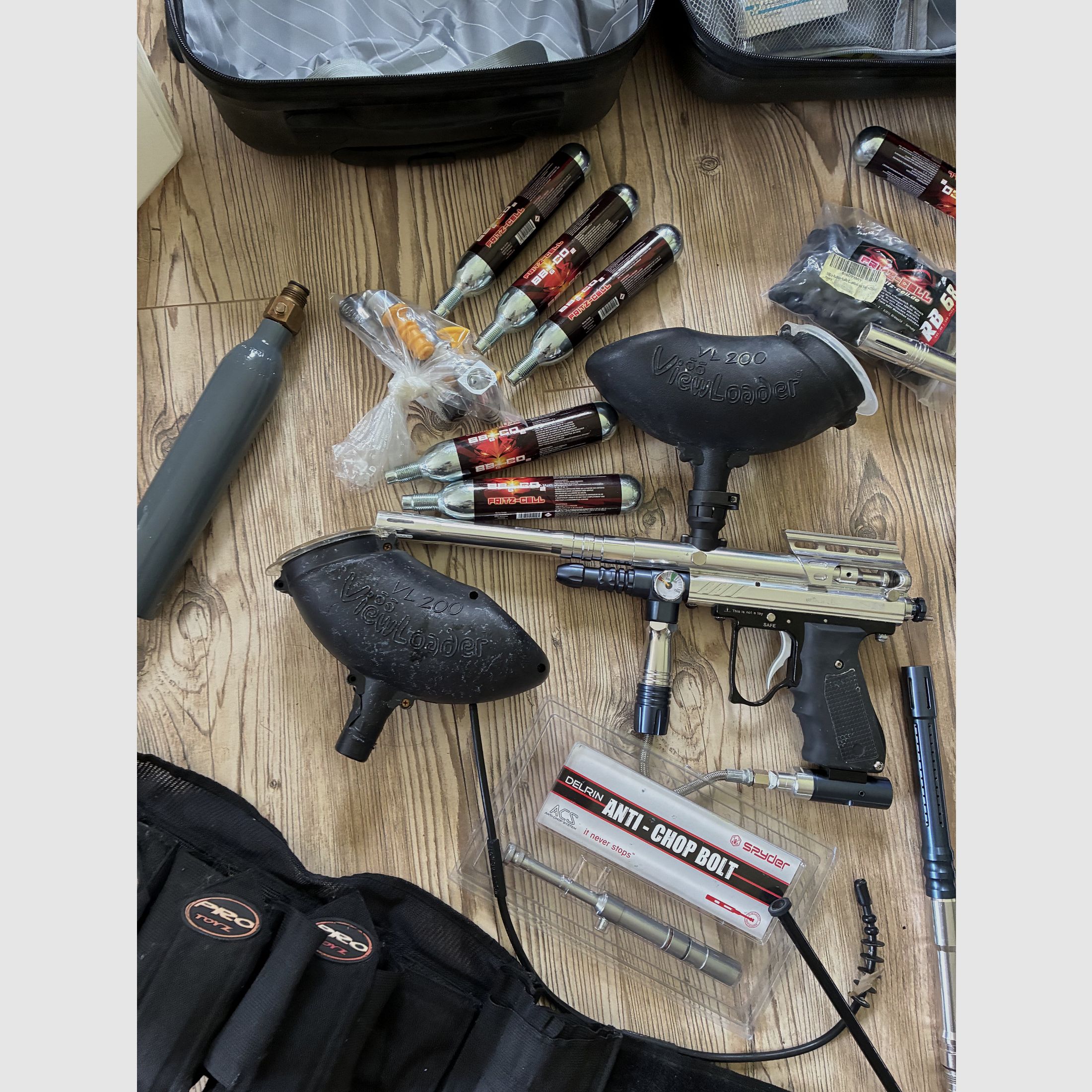Paintball Makierer und Zubehör Konvolut