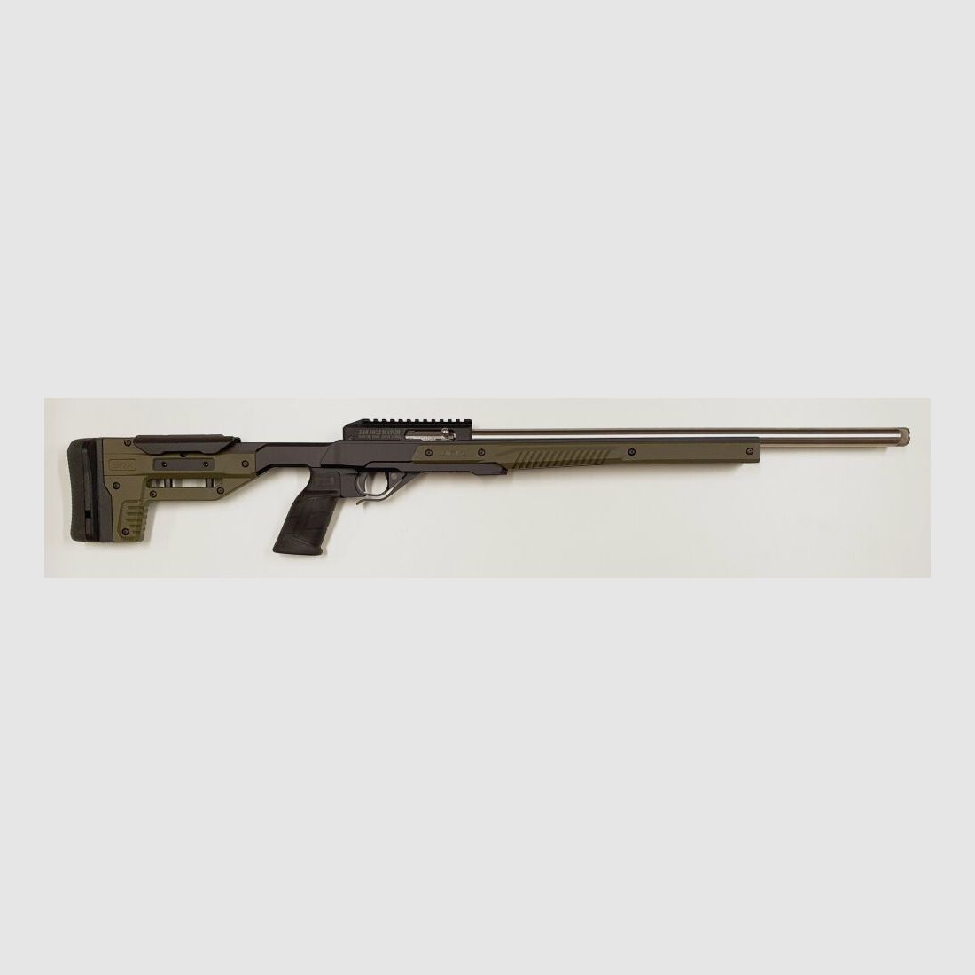 Ruger	 Ruger 10/22 MDT ORYX Sportsman Chassis Schaft, OD Green, VOLQUARTSEN , 105853-ODG