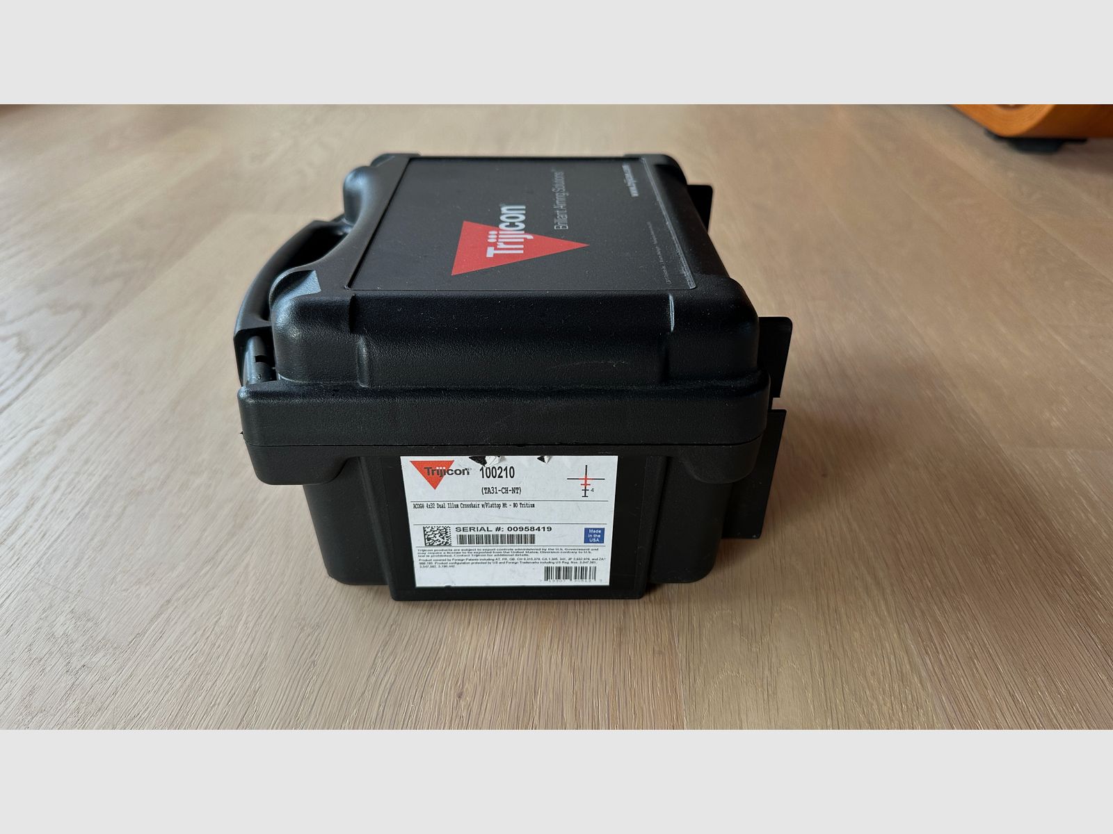 Trijicon TA-31 ACOG 4x32 dual illumination reticle without tritium