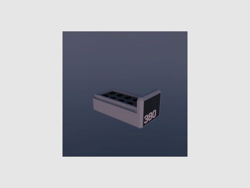 Filamelt Munitionsbox / .380 ACP / ‘Schiebedeckel’ / Patronenbox, Ammo Box