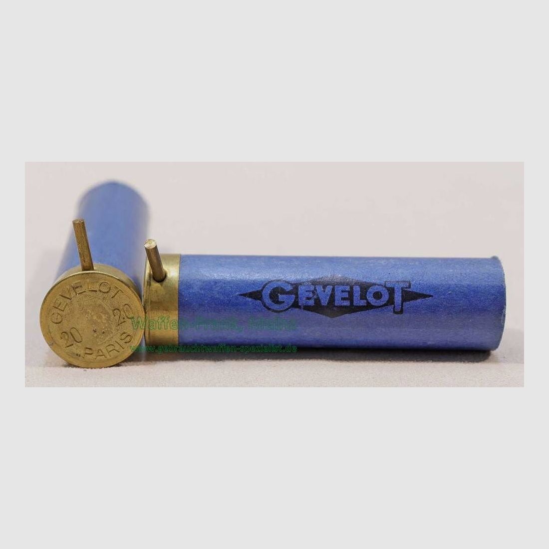 Gevelot, Francia cartucce Lefaucheux .20
