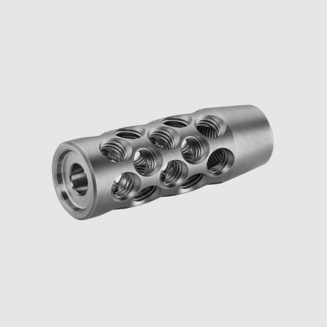 Stalon - Frein de bouche coloris inox - Max. 7,62mm - M14x1, image 3 sur 10