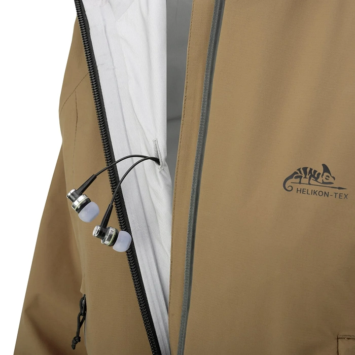 Waterproof jacket HELIKON SQUALL Hardshell Jacket - TorrentStretch - Crimson Sky (KU-SHJ-TR-83), image 17 of 18