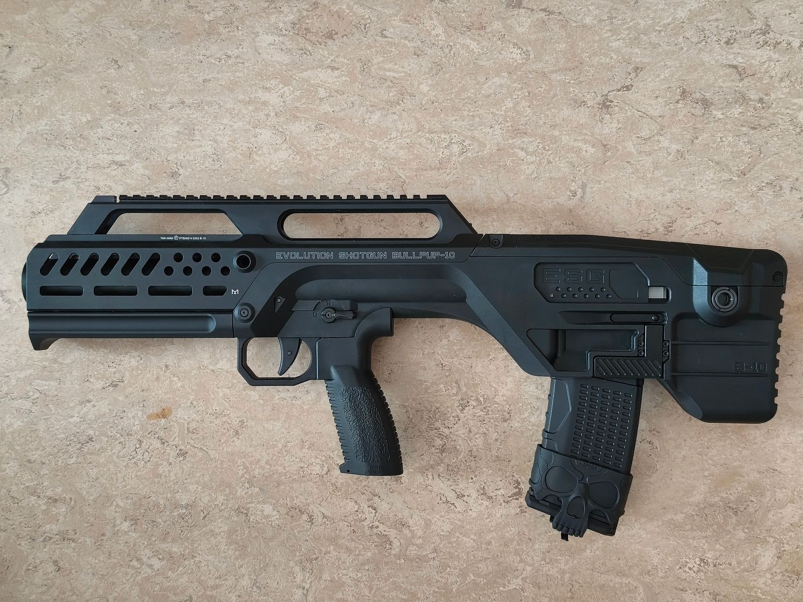 Airsoft G&G ESG B-10 Gas Shotgun NBB