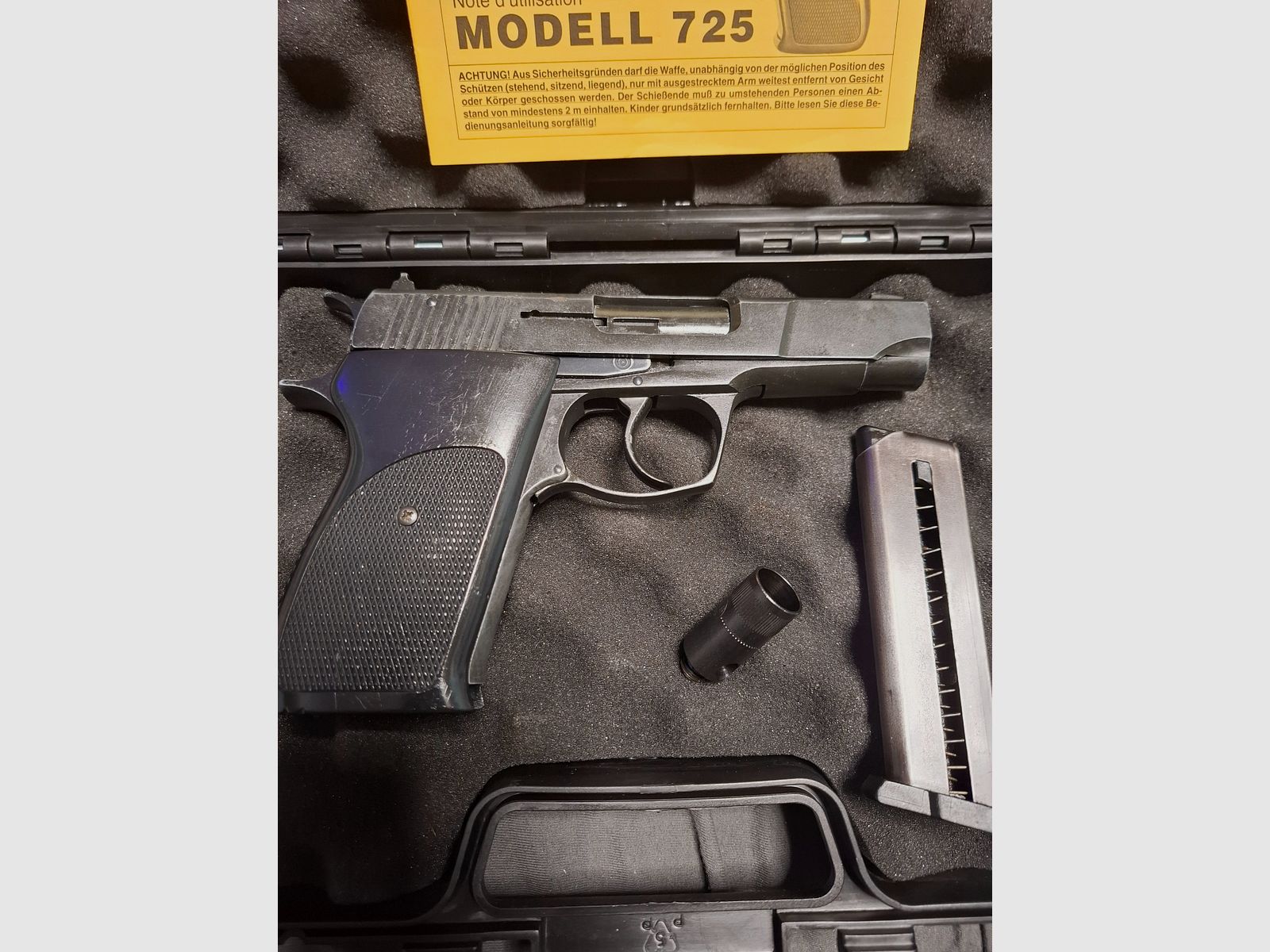 Röhm RG 725  PTB 551  9mm P.A.K. , Bild 3 von 4