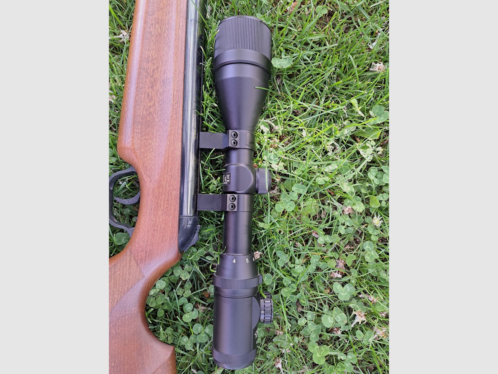 Luftdruckgewehr Walther LGV mit Zielfernrohr 