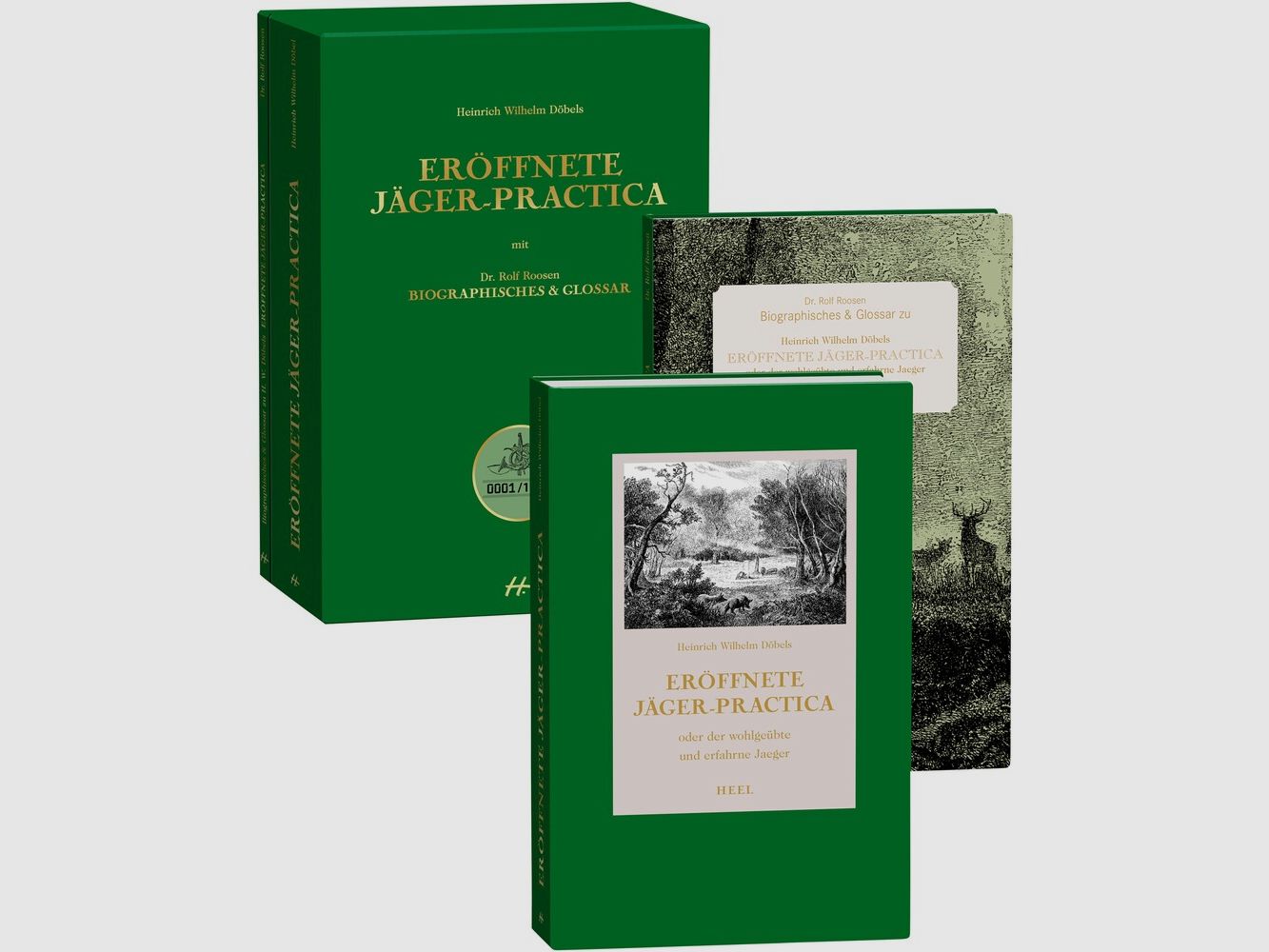 HEEL Verlag Book, Opened Hunter Practica