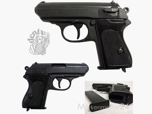 Niemiecka pistolet policyjny, II wojna światowa, dekoracyjna replika broni metalowej