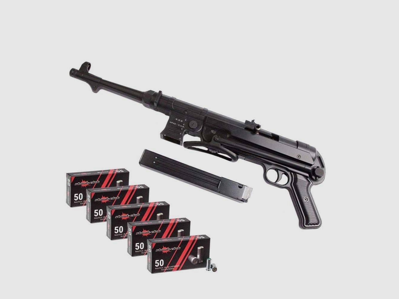 GSG MP40 Gen. 2 blank firing 9mm P.A.K. set