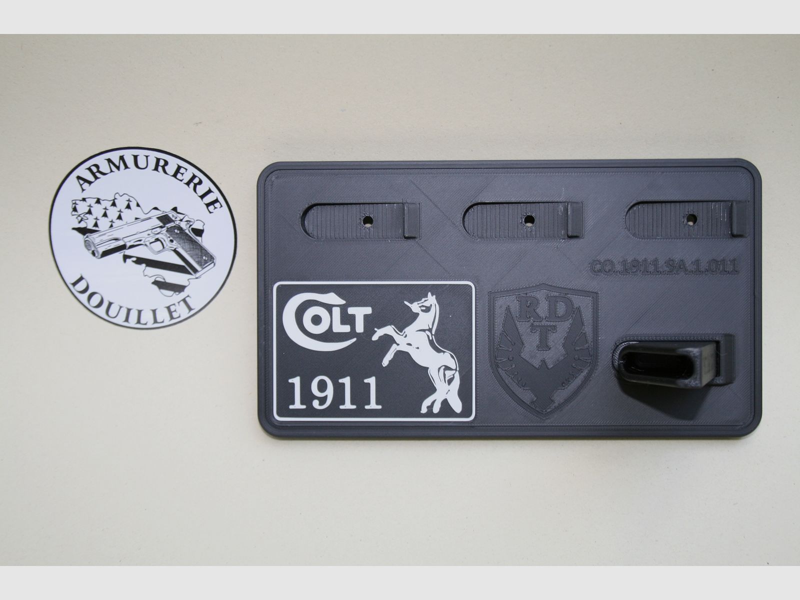 Presentatiesteun voor pistool type 1911 – RDT, afbeelding 2 van 4