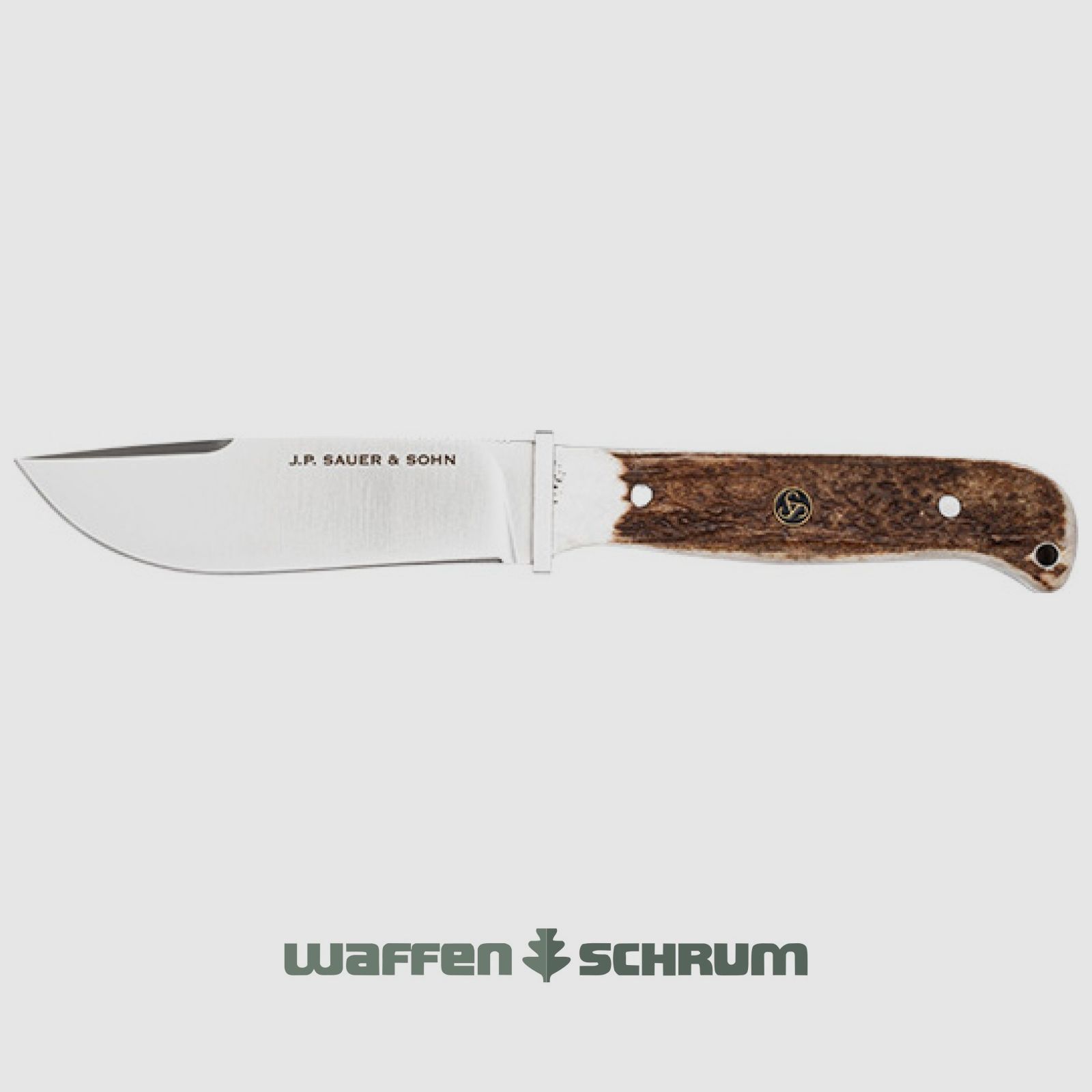 Sauer Jagdnicker hertshoornglans: 12,5 cm - D2-staal