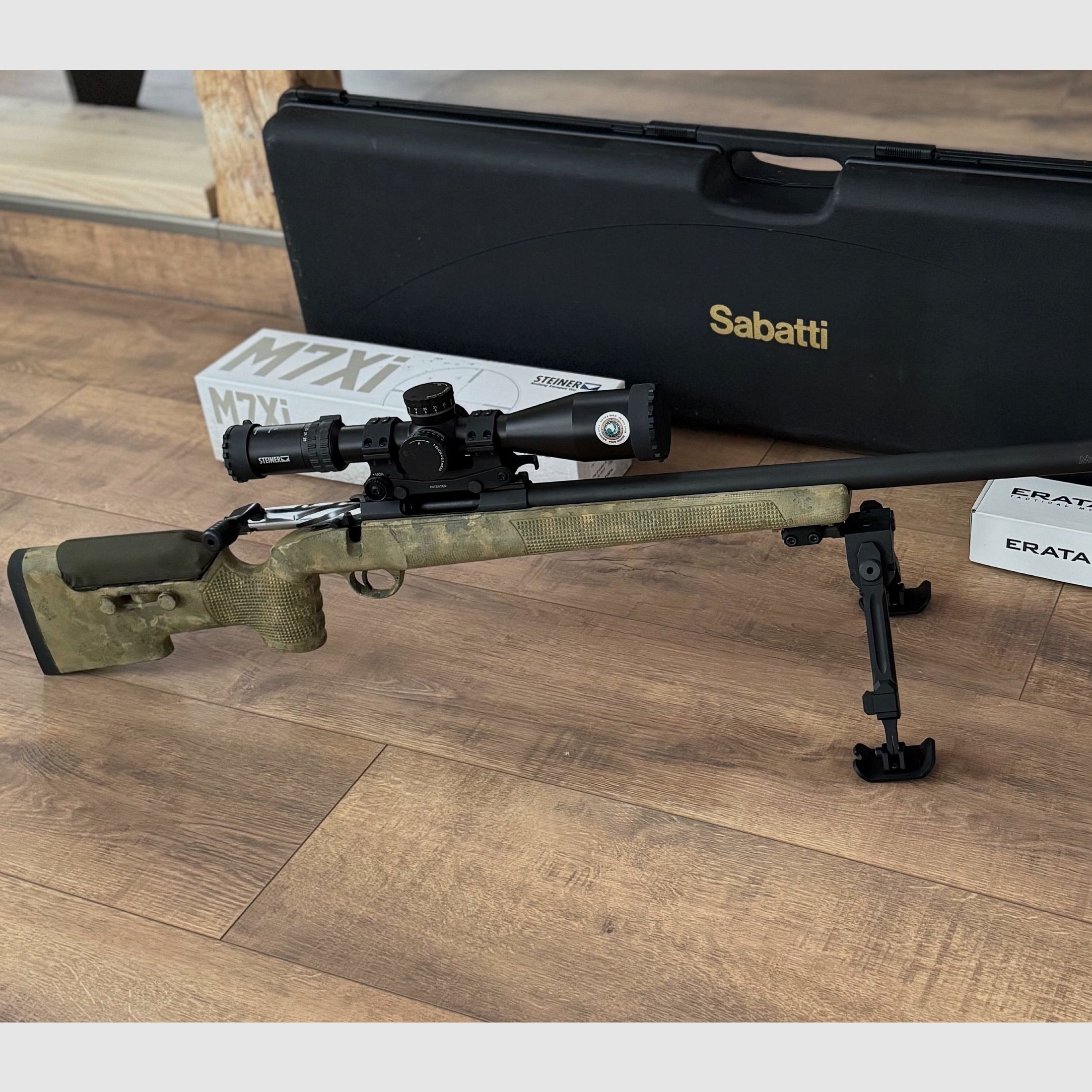 300 WinMag Long Range Repetierbüchse Sabatti tactical evo Steiner Fortmeier Eratac