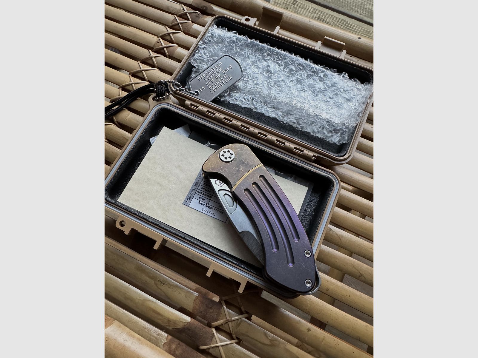 Medford Theseus nagelneu aus 10/2025 mit Rechnung Titan / S45VN Klinge Fullset