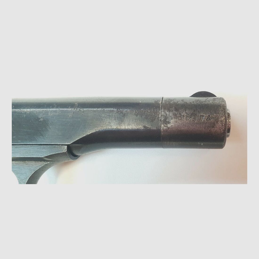 FABRIQUE NATIONALE D'ARMES DE GUERRE HERSTAL BELGIQUE! Przedmiot kolekcjonerski! Pistolet samopowtarzalny FN - 7.65mm Browning - Broń trofealna, zdjęcie 8 z 10