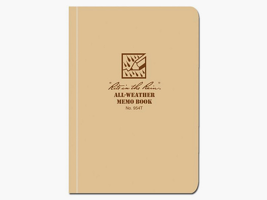 Rite in the Rain Rite in the Rain Tactical Memo Book khaki 954T