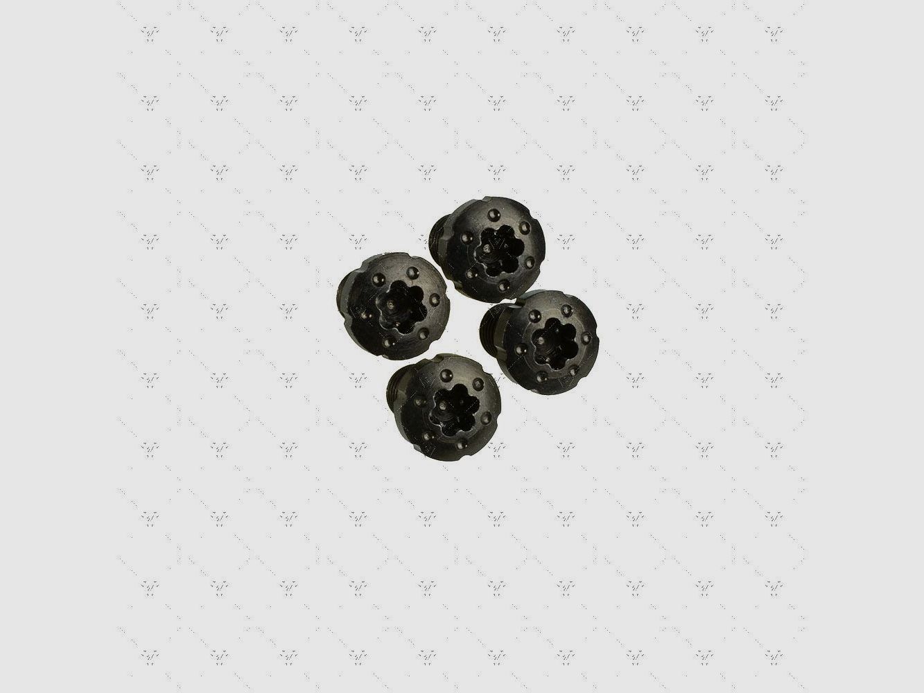 1911 Torx grip slimline screws/ AISI-12L14 steel with black Zinc coating