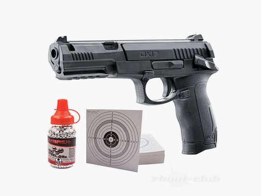 UMAREX	 Umarex DX17 Pistol UX Tornado Kaliber 4,5mm Stahlkugel Set