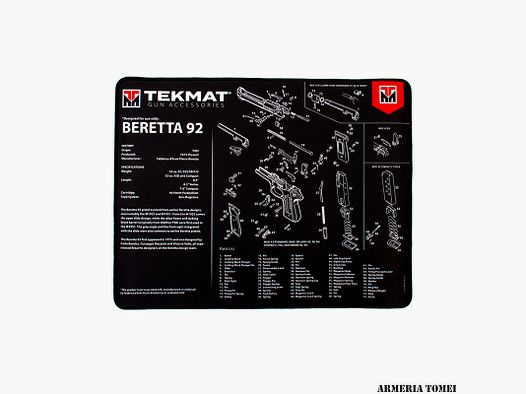 MATA – TEKMAT – MATA DE TRABAJO PREMIUM BERETTA 92 51x38CM