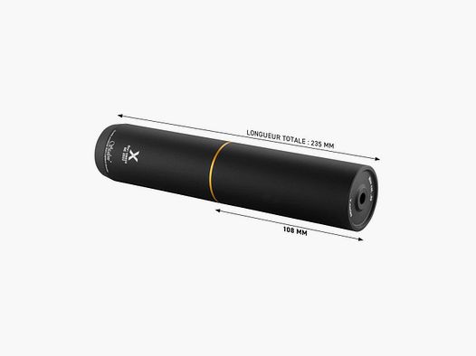 Silencieux Stalon X108 - Calibre .30 - Réduction de Bruit Optimale - Améliore la Précision et le Confort de Tir