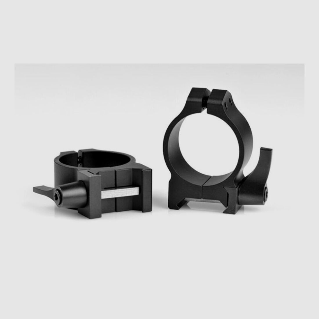 Warne QD Stahl Ringe - 30mm Weaver Low 6,35 mm (213LM)