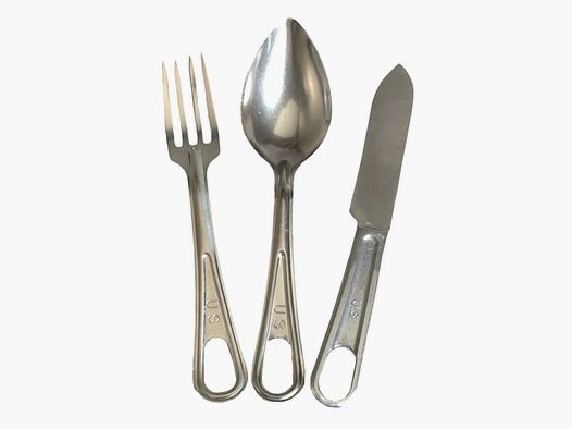 Mil-Tec Mil-Tec US Posate 1944 Repro Set da 3 pezzi