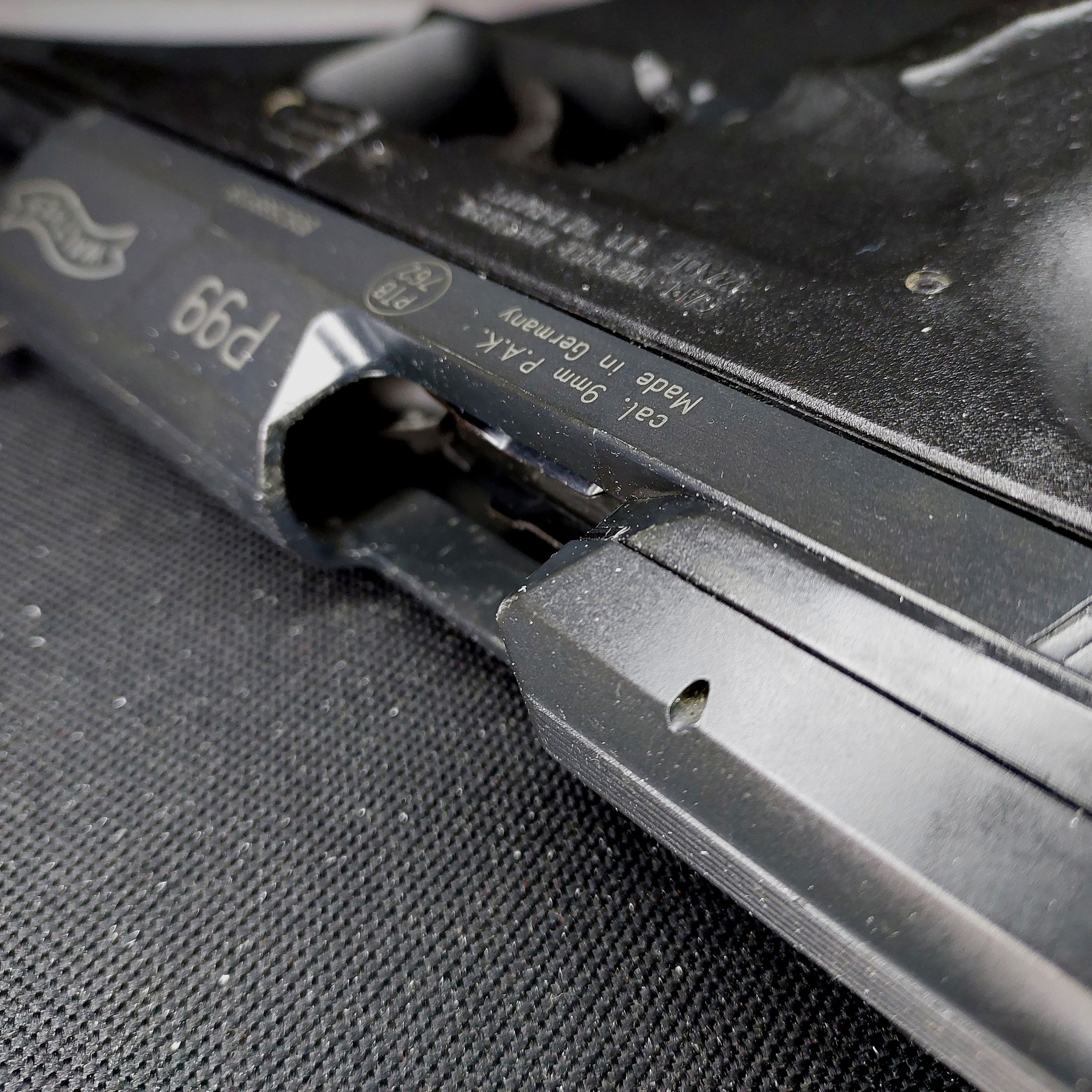 Walther P99 Pistolet à blanc 9mm P.A.K. (PTB 762) P 99