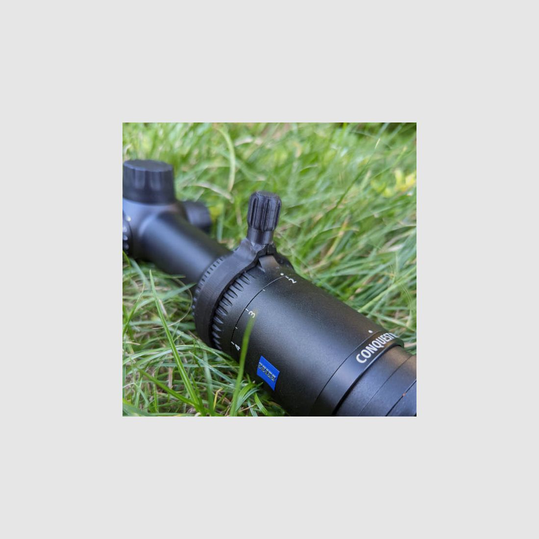 Voor Zeiss Conquest V4: Snelle verstelhendel voor vergrotinginstelling