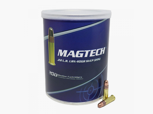 Magtech .22 LR 40GR SVCP 300 cartuchos