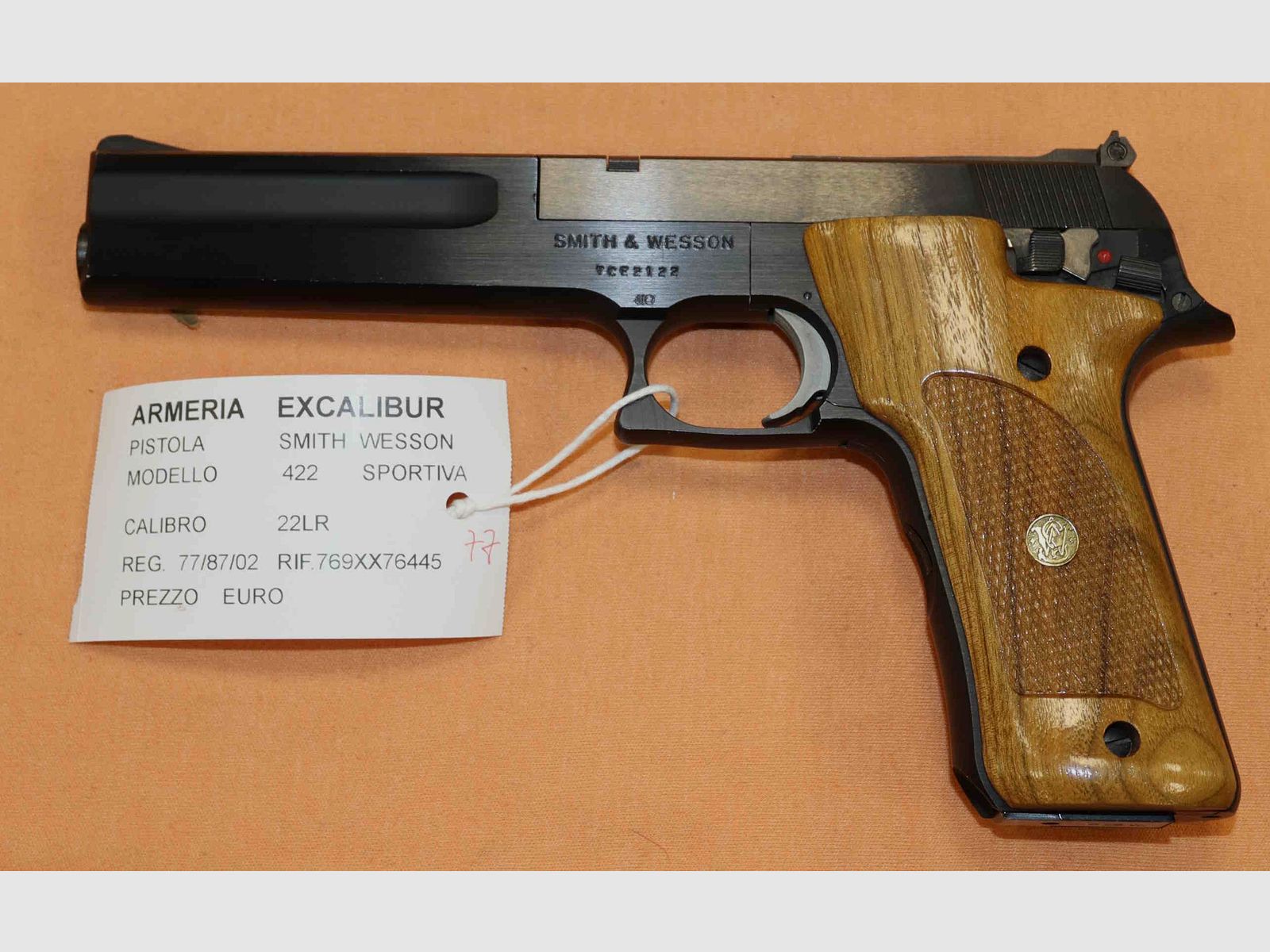 Smith & Wesson Model 422 .22 LR Pistol, image 1 of 5