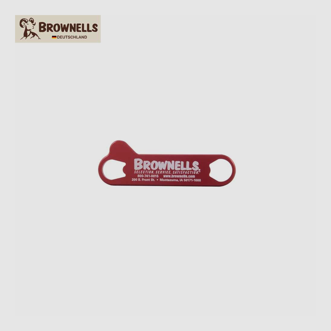 BROWNELLS Verbesserter eloxierter Laufbuchsen-Schlüssel für 1911 Auto