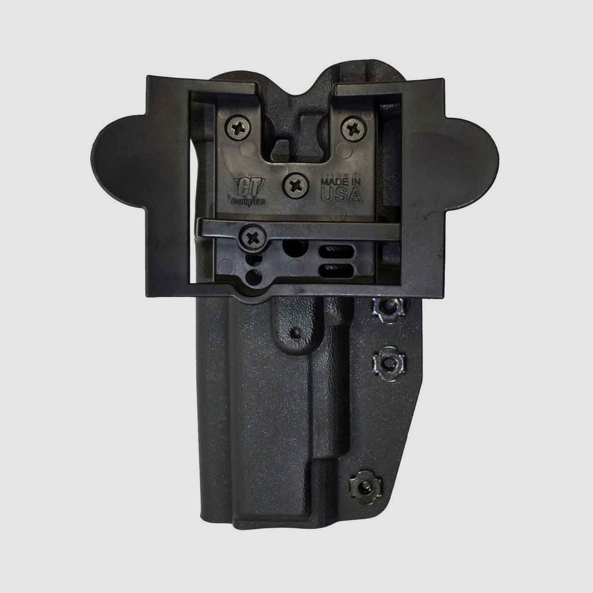 Comp-Tac Kydex Holster INTERNATIONAL Walther Q5 Match Steel Frame 5"-Rechtshänder-Schwarz