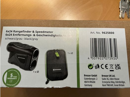 range-speed meter