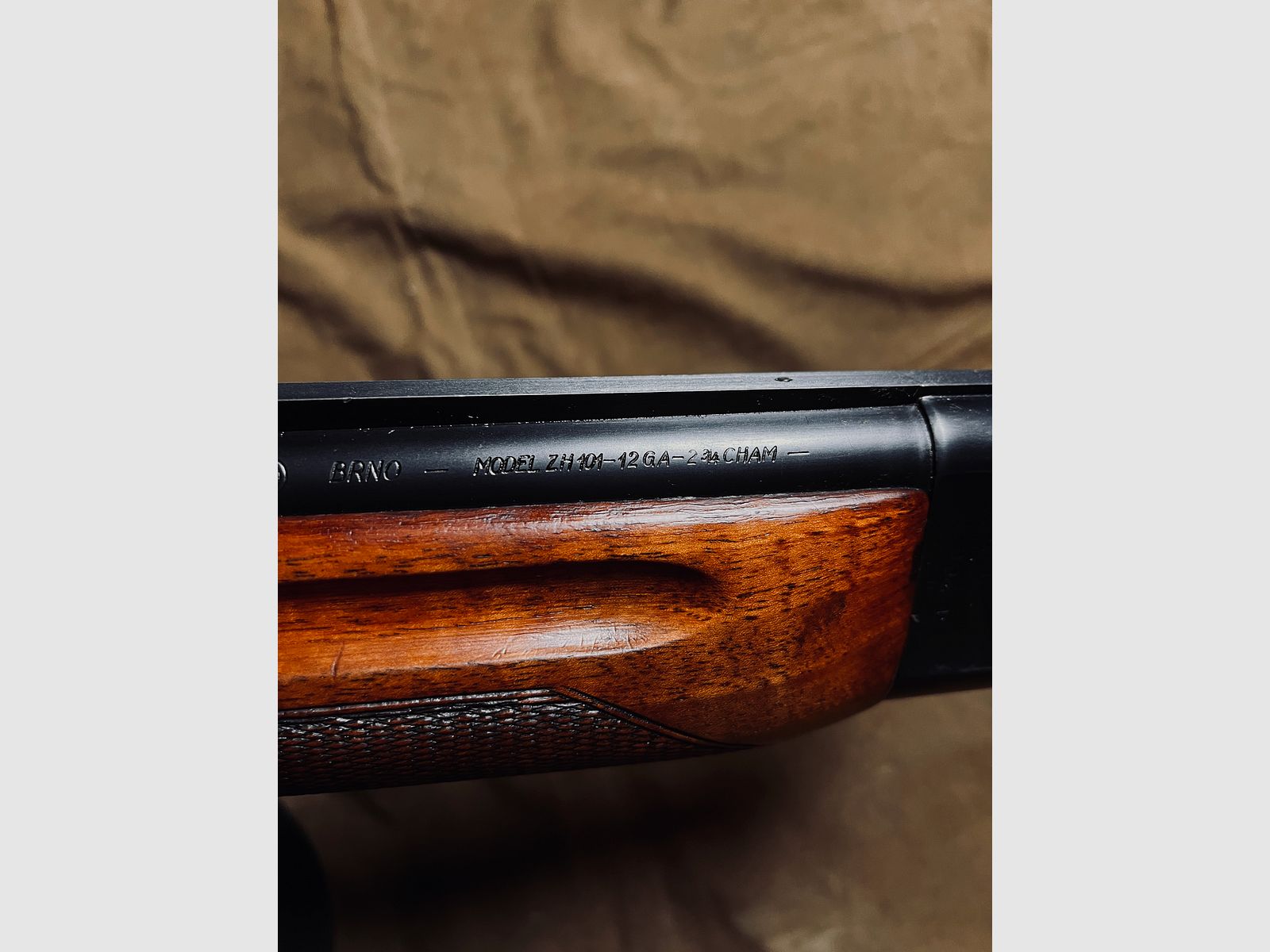 Fusil à répétition Brünner BBF Bockbüchsflinte BRNO ZH 104 12/70 7x57R + système interchangeable ZH 101 12/70