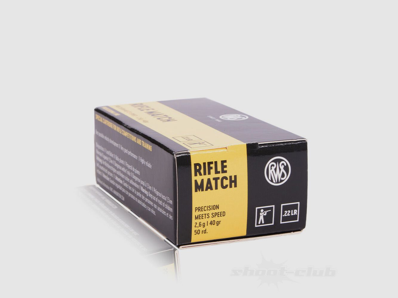 RWS Rifle Match LRN 40grs 50St