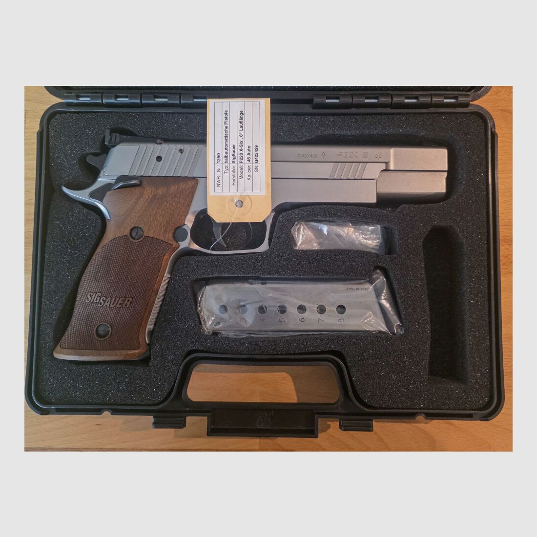 SigSauer P220S X-Six
