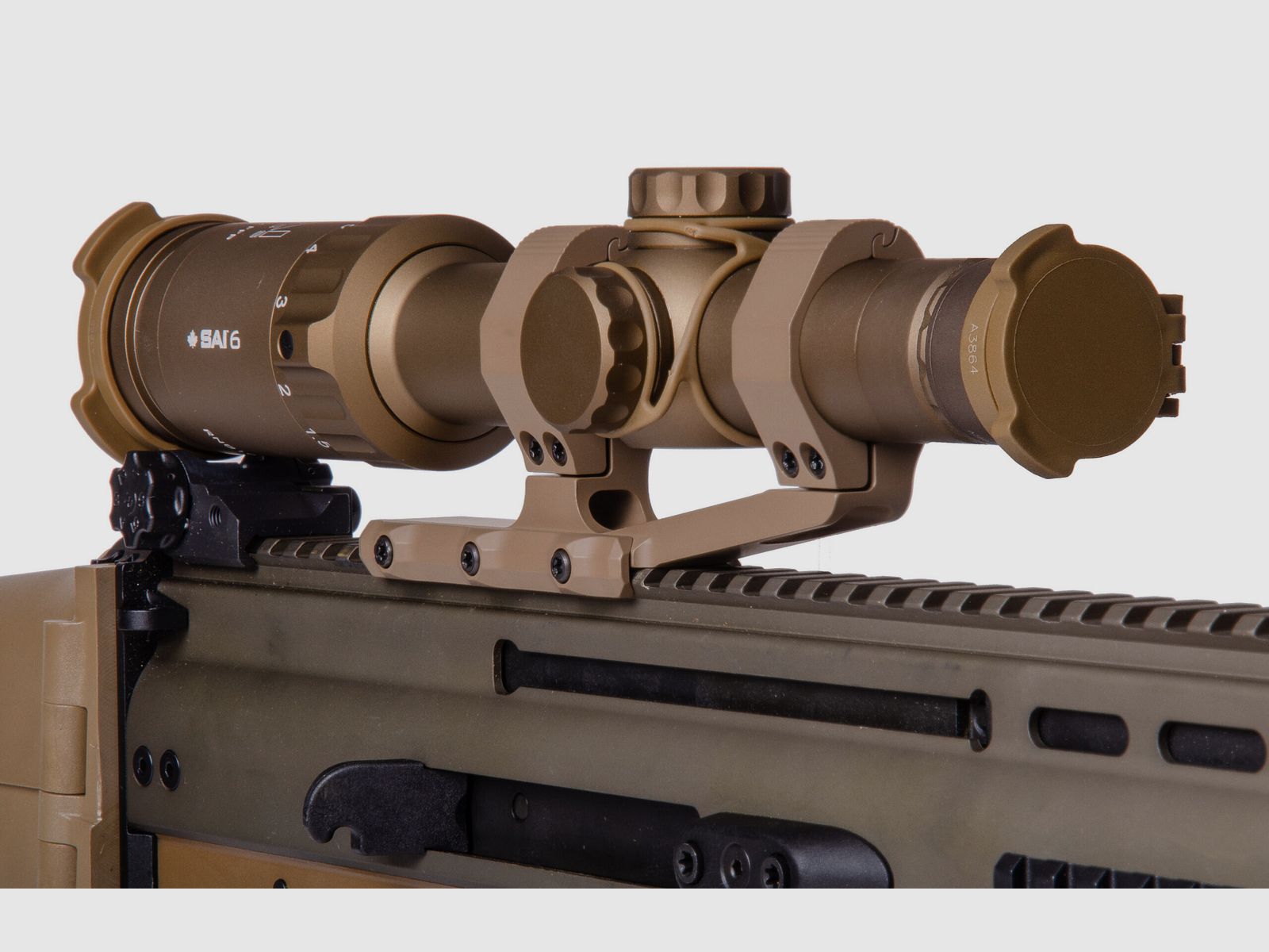 SAI Zielfernrohr 6 1-6×24 FDE – 7.62 NATO, Bild 3 von 3