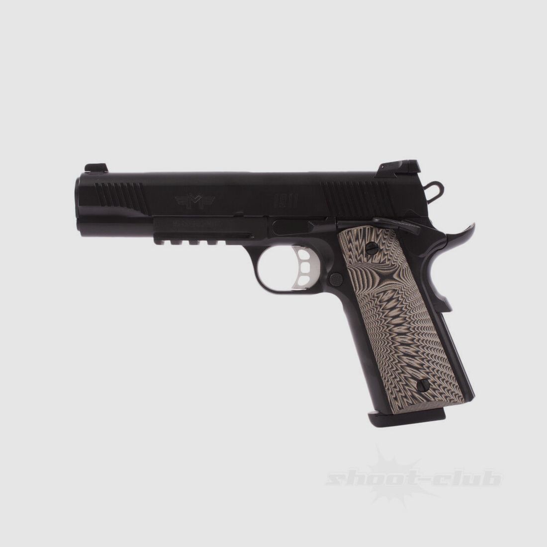 Messerschmitt ME 1911 Pistole Schwarz