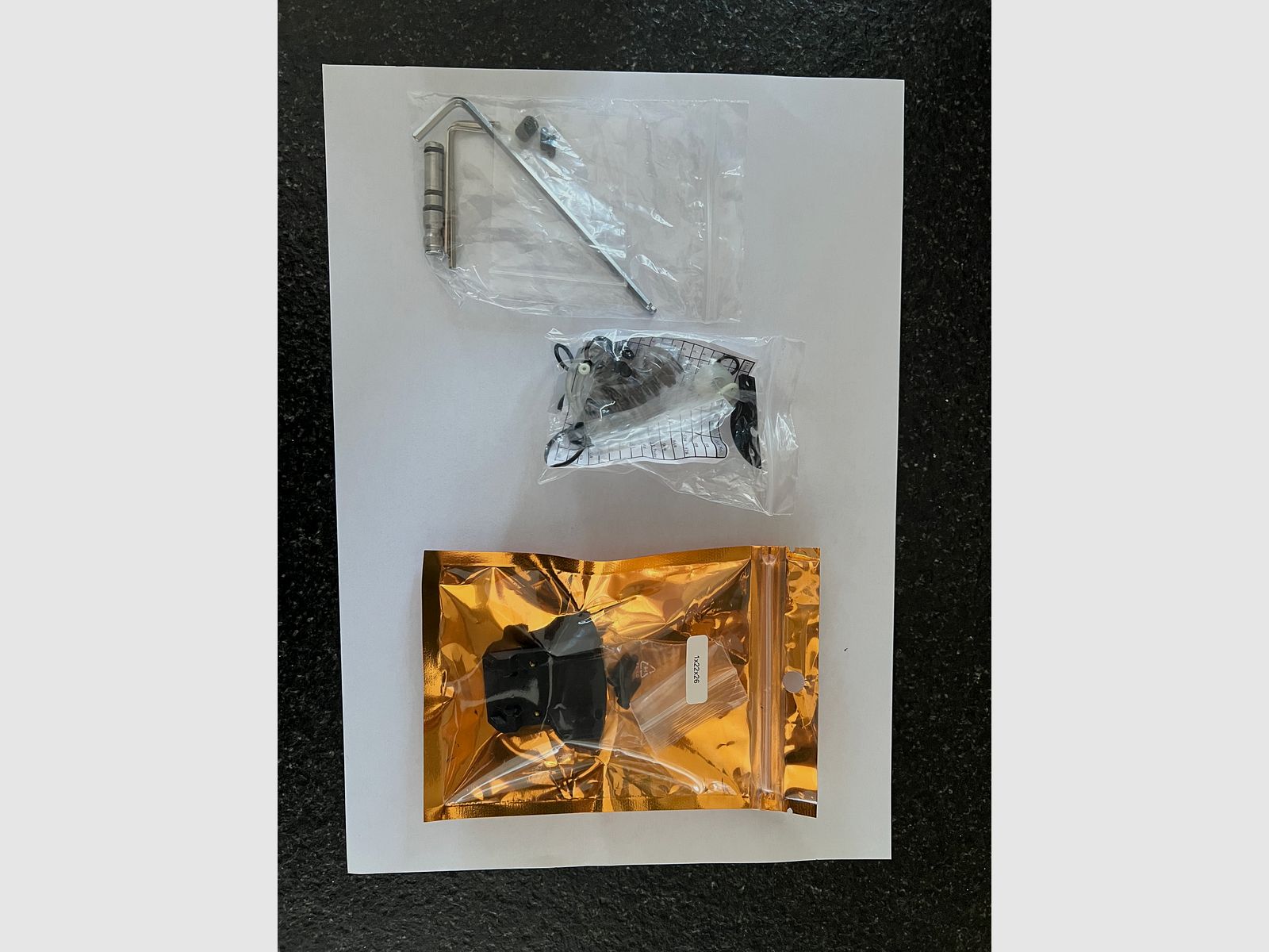 Pistola ad aria compressa Huben GK1 F-Version con kit di esportazione