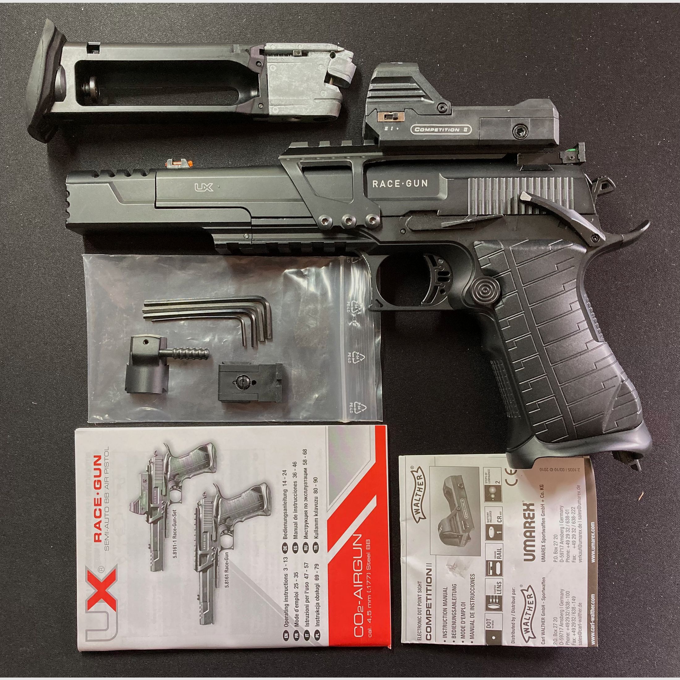 UX Race Gun semi Auto cal. 4,5mm BB