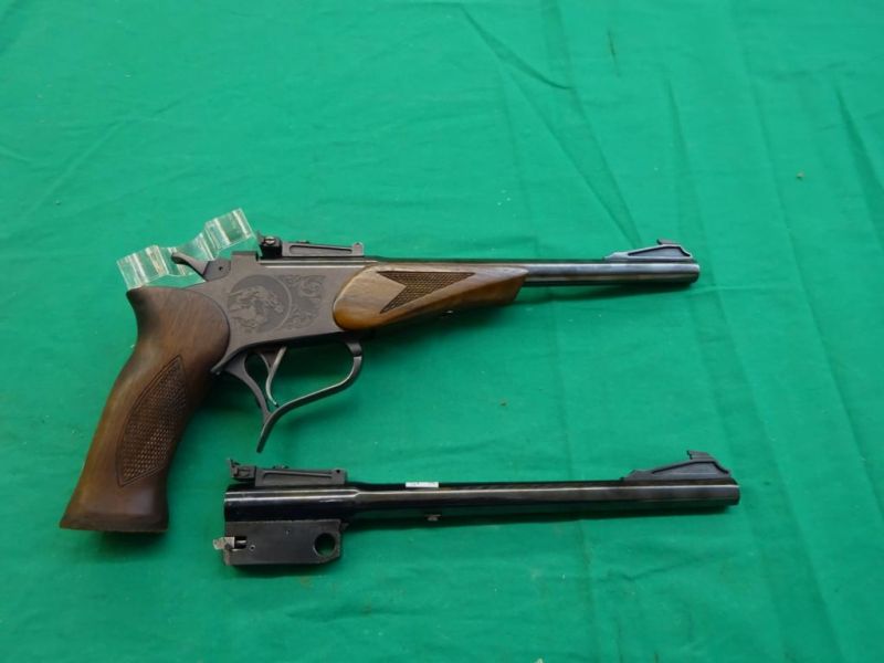 Thomsen Center Arms Mod. Contender Kaliber .22 L.R. mit Wechsellauf .357 Magnum