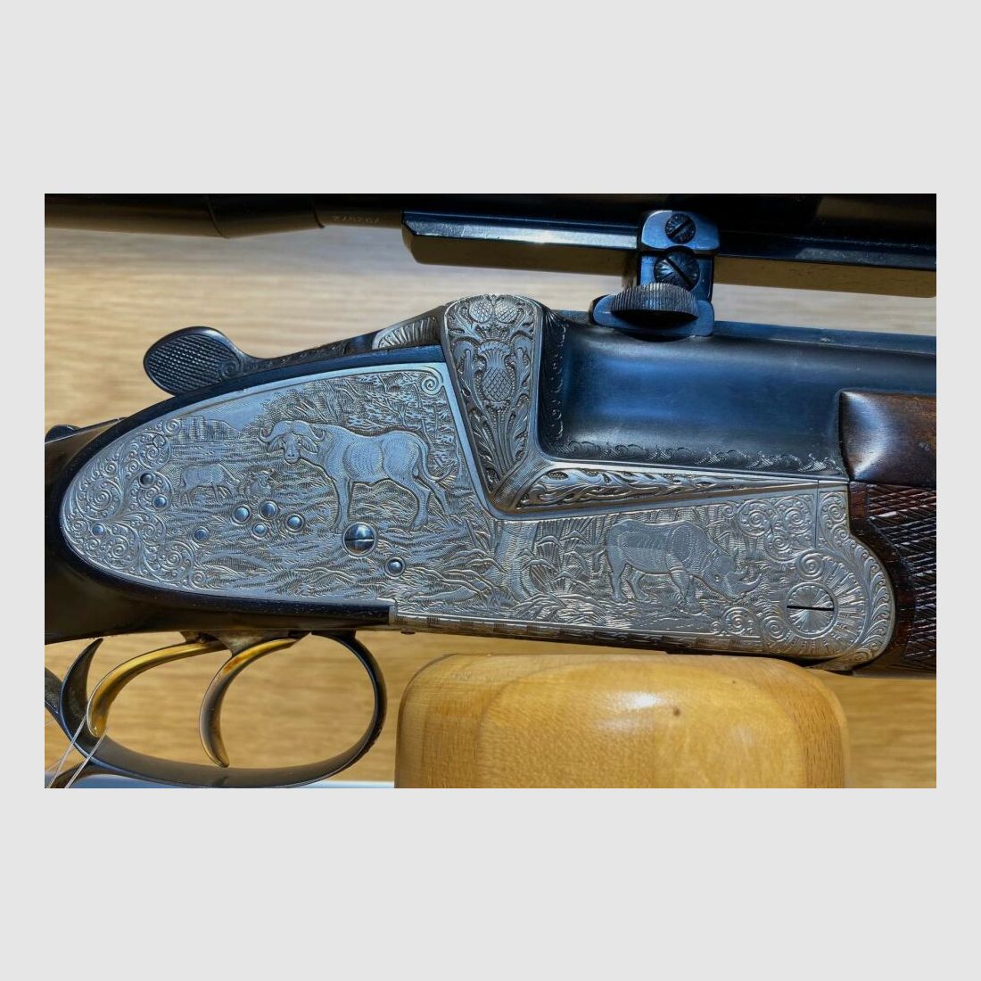 Winkler Ferlach Mod. Doppelbüchse .375H&H