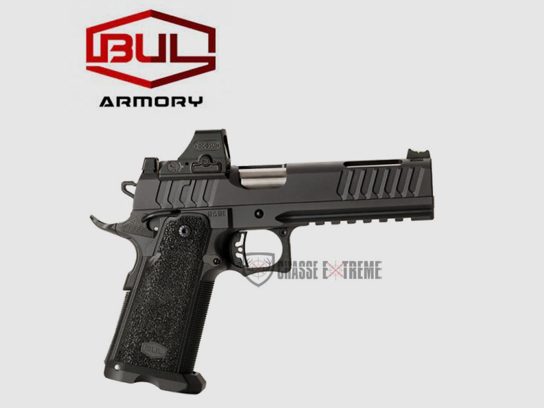 Pistolet BUL SAS II TAC G2 Cal 9mm Noir