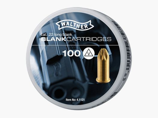 Walther plaatspatronen .22 lang K.
