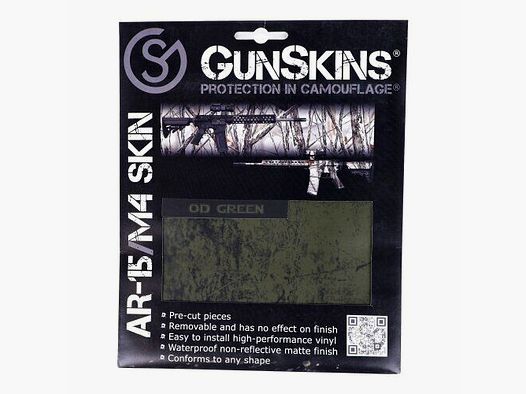 GunSkins Mag Skin AR-15/M4 Protection OD Green