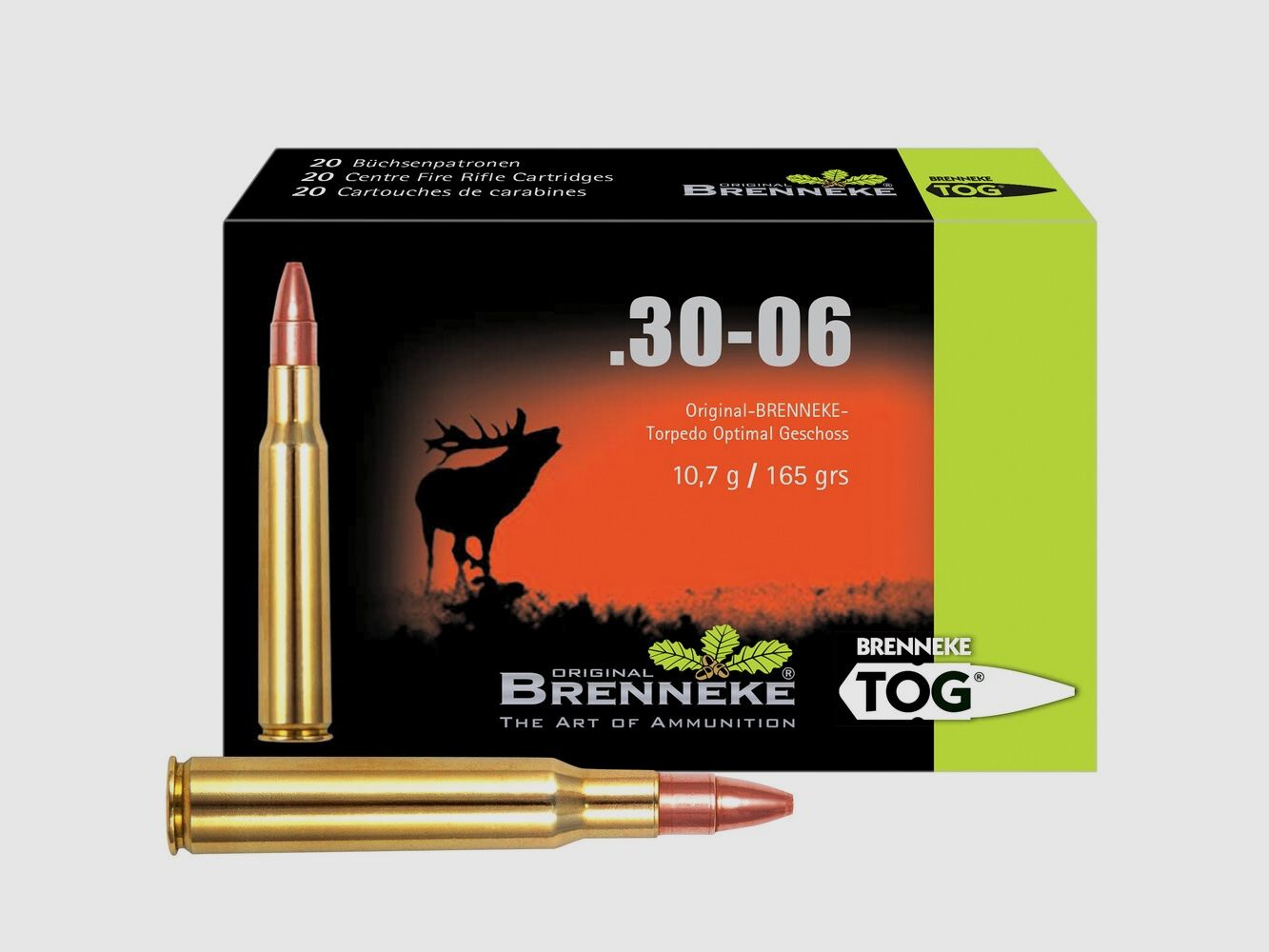 Brenneke .30-06 Spr. TOG 10.7g/165grs.