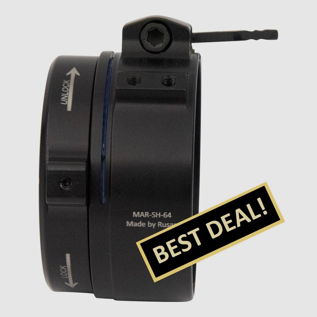 Rusan Klemmadapter Short MAR-SH 64,0 mm