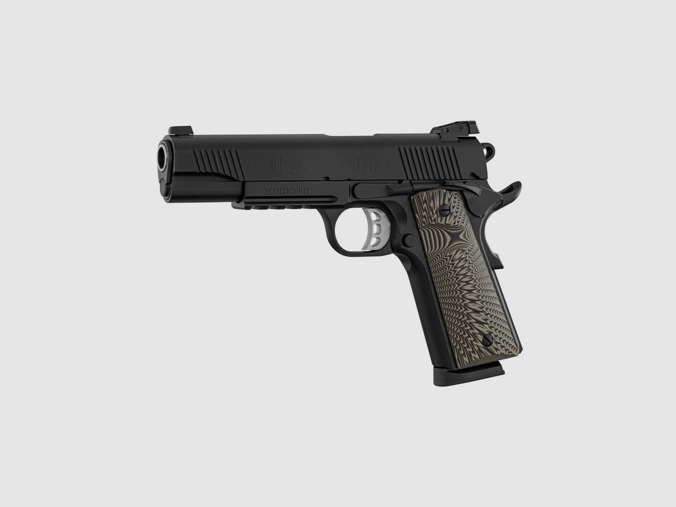 Semi-automatisch pistool 1911 Messerschmitt Black .45ACP, afbeelding 3 van 3