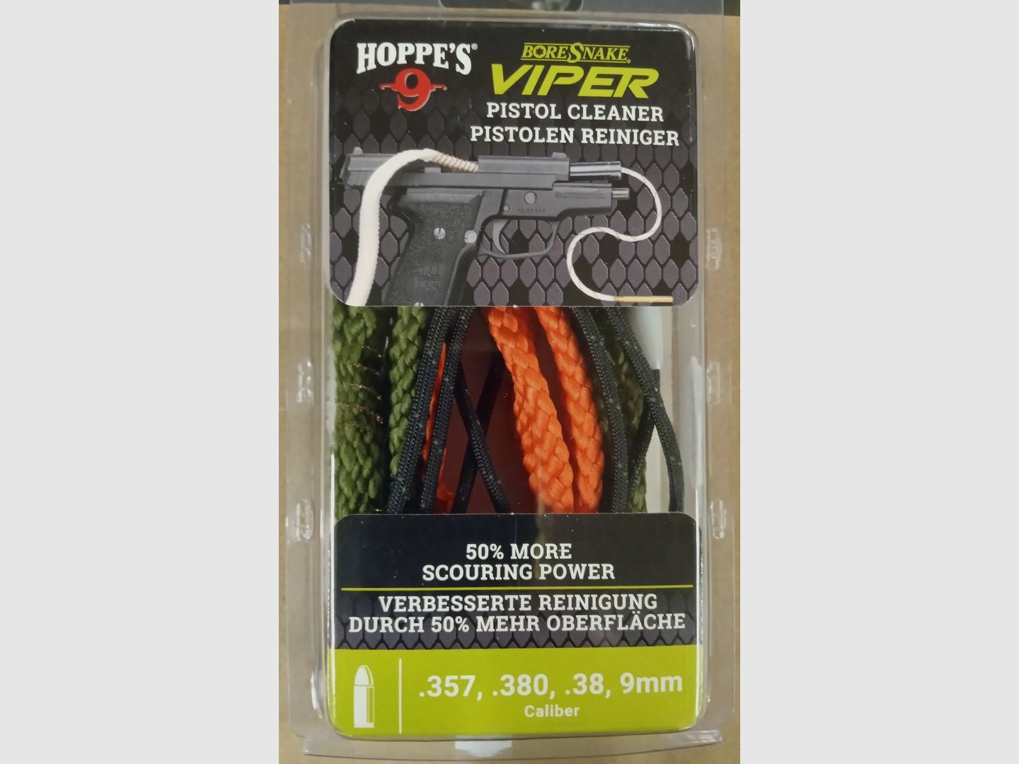 Hoppes Boresnake Viper .357, .380 , 9mm