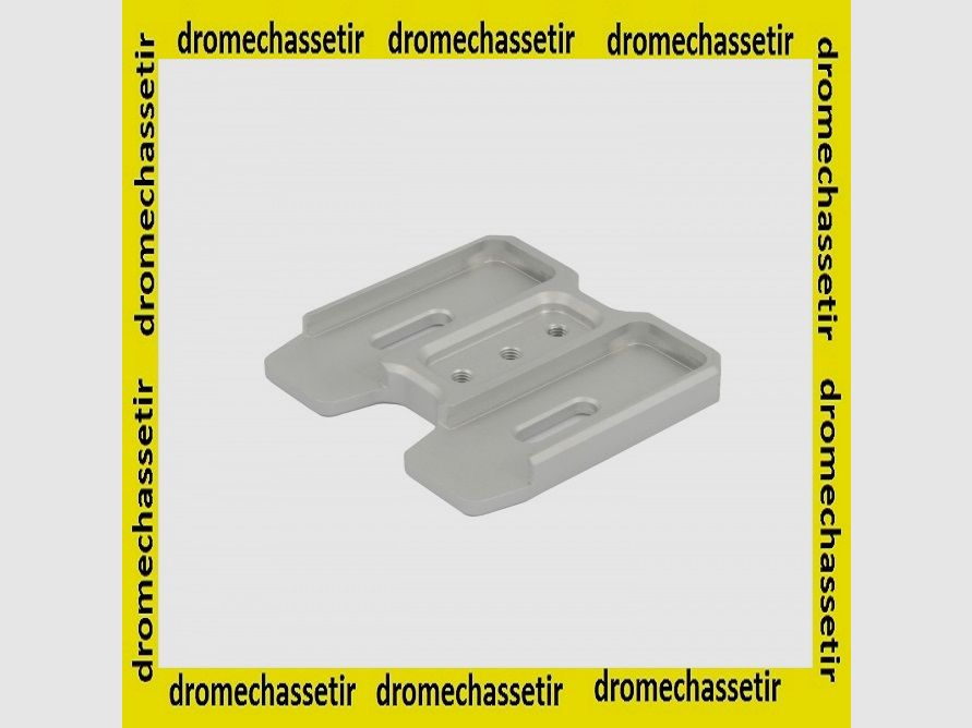 coupleur aluminium pour chargeur PMAG AR15 gen 3, silver